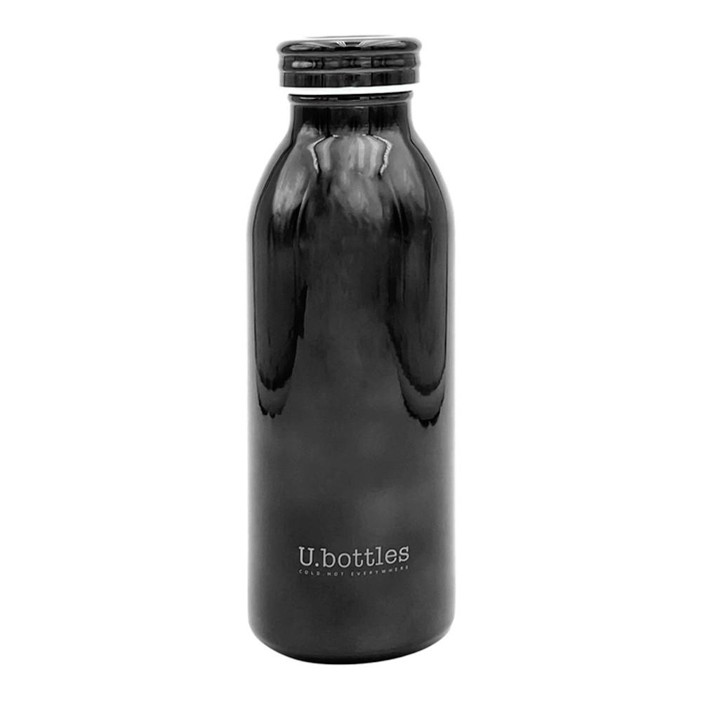 U.bottles Bouteille Isotherme Noir brillant U.Bottles City 450ml
