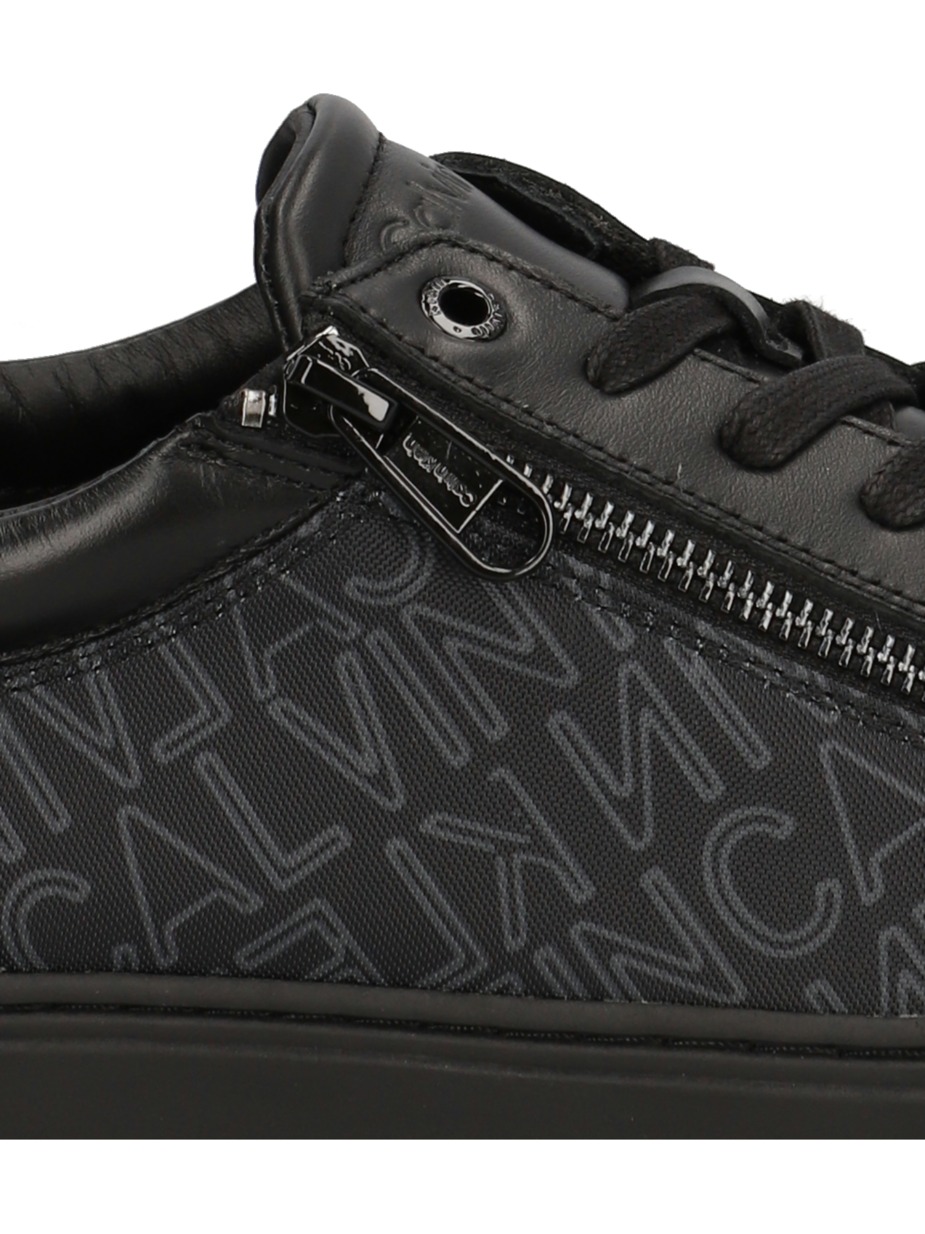 LOW TOP LACE UP W/ZIP MONO