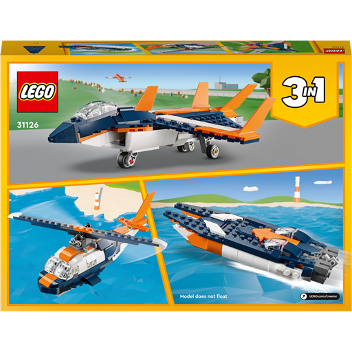 LEGO Creator Supersonisk Jet - 31126