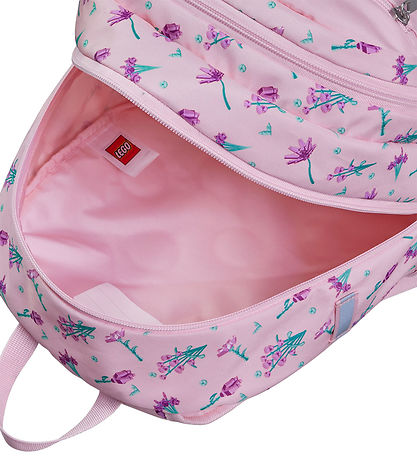 LEGO® Rucksack - Blumen - 18 L - Rosa