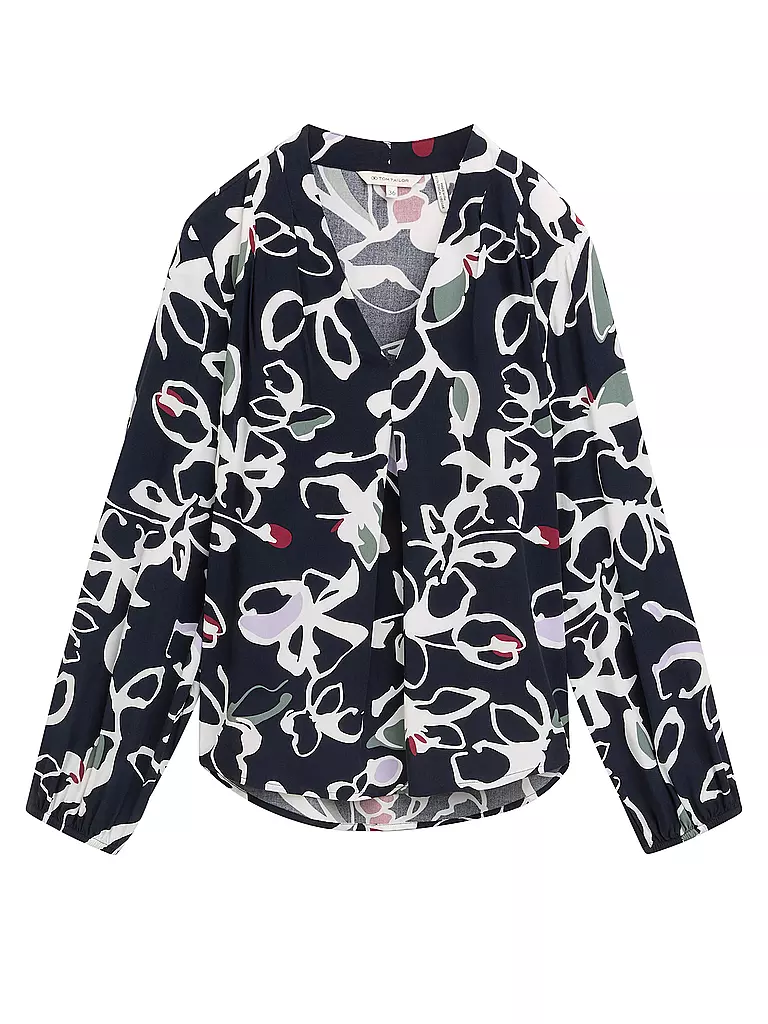 TOM TAILOR Bluse dunkelblau