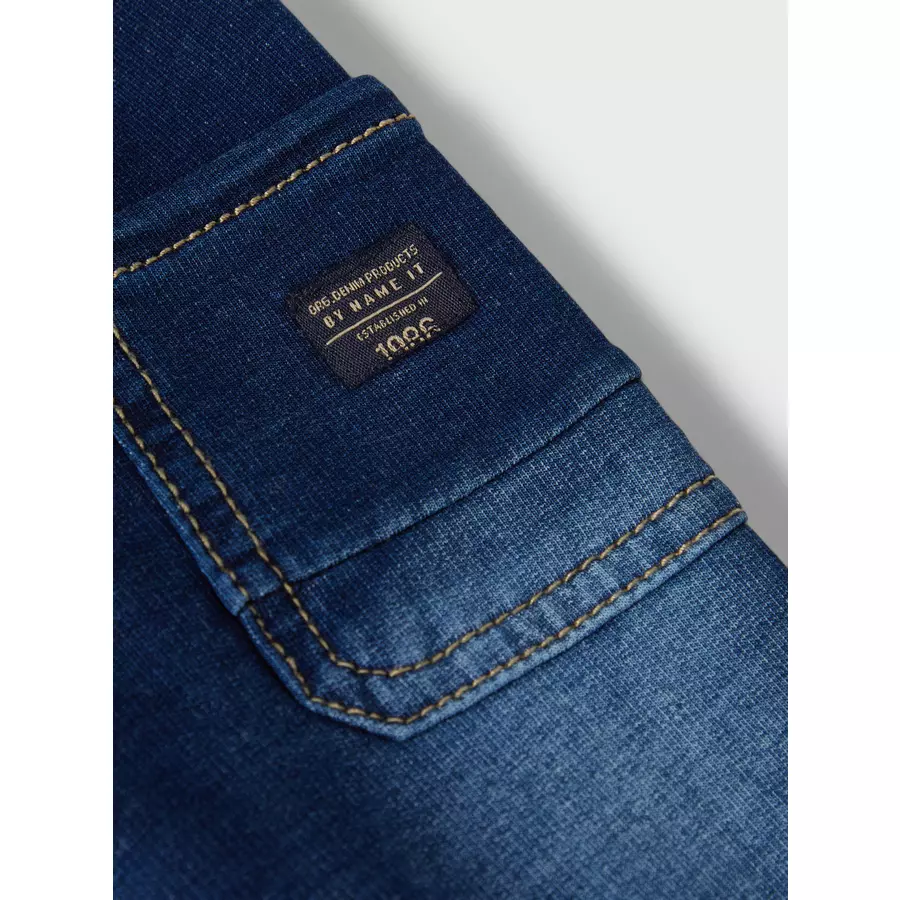 name it Sweathose Nbmben Dark Blue Denim