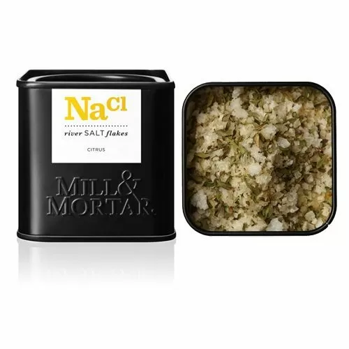 Mill & Mortar Citrussalt i Flager - 70 g.