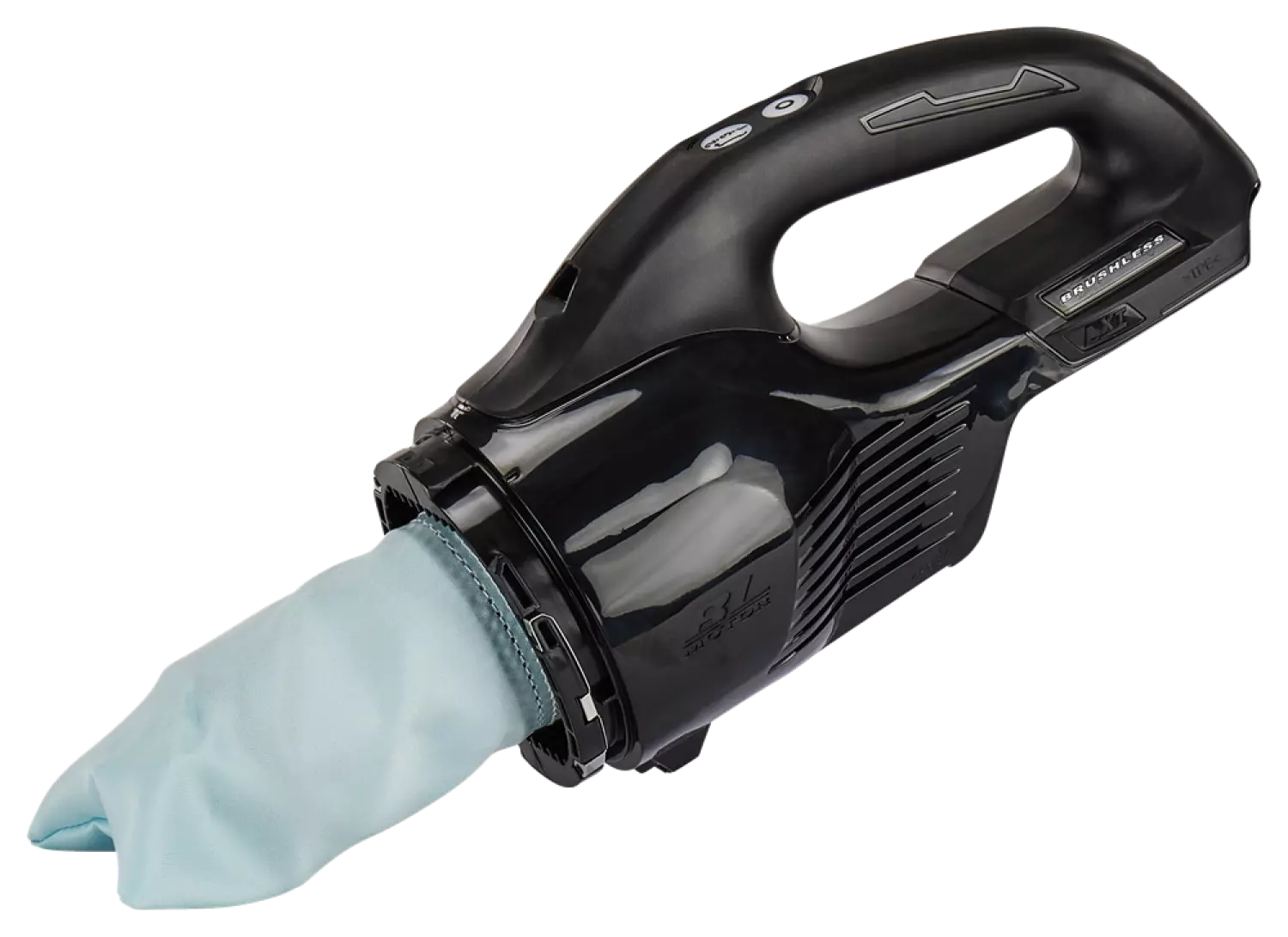 Makita DCL281FZB 18 V Li-ion accu steelstofzuiger body - zwart - koolborstelloos