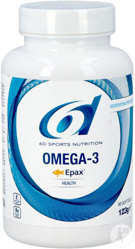6D Sixd Oméga-3 Epax 90 Gélules