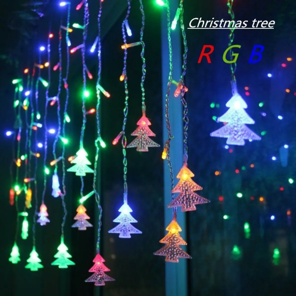 Wewoo Guirlande LED Icicle 3.5m