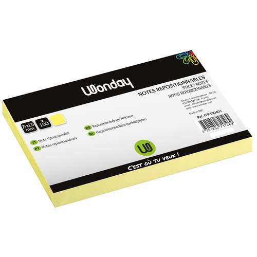 Wonday Haftnotiz Klebezettel