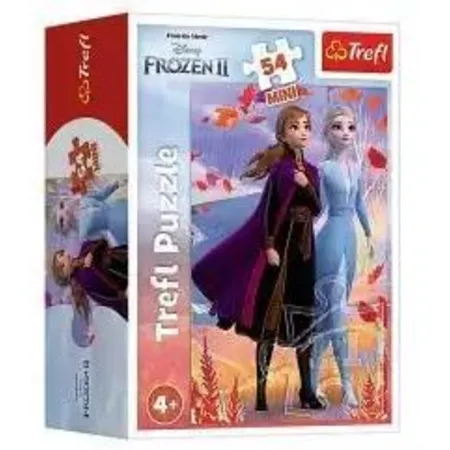 Trefl Mini Puzzle Die Eiskönigin - Anna und Elsa, 54 Teile