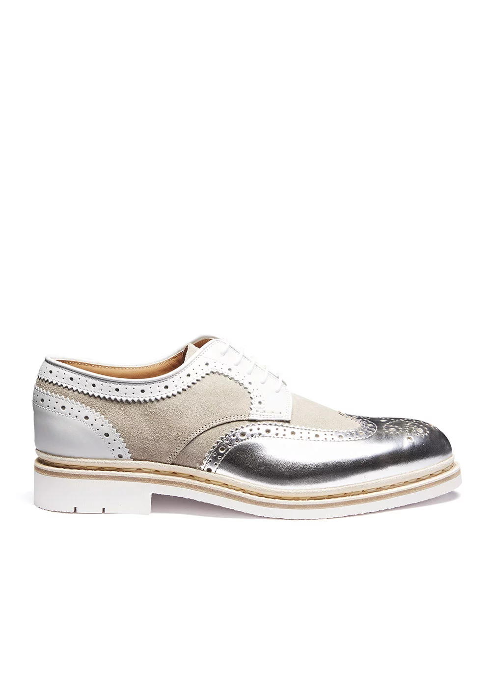 OLYMPE TRI MATIERE VOLVINA/VELOURS/BLANC
