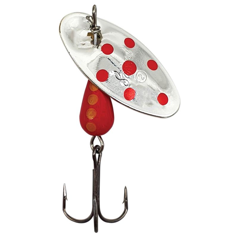 Cuiller Tournante Suissex Cicada Bicolore Argent Pr-R