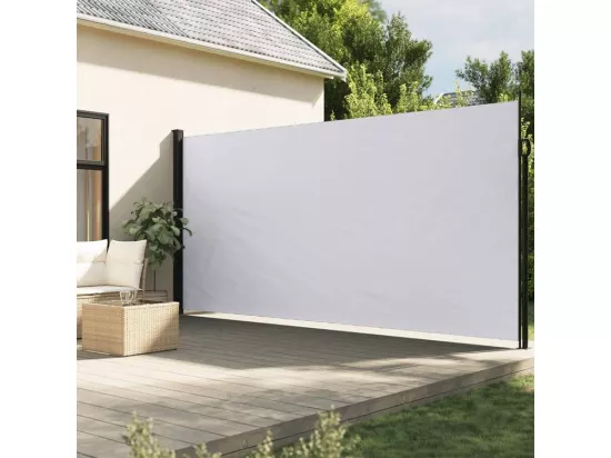 Auvent latéral rétractable blanc 200x300