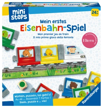 Ravensburger ministeps 4187 Mein erstes Eisenbahn-Spiel, Erstes Würfel- und Puzz