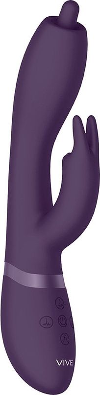 VIVE By Shots - Nilo - Pinpoint Rotating G-spot Rabbit - Purple