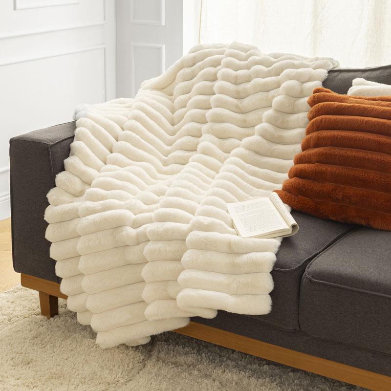Plaid microfibre 'Stripes'