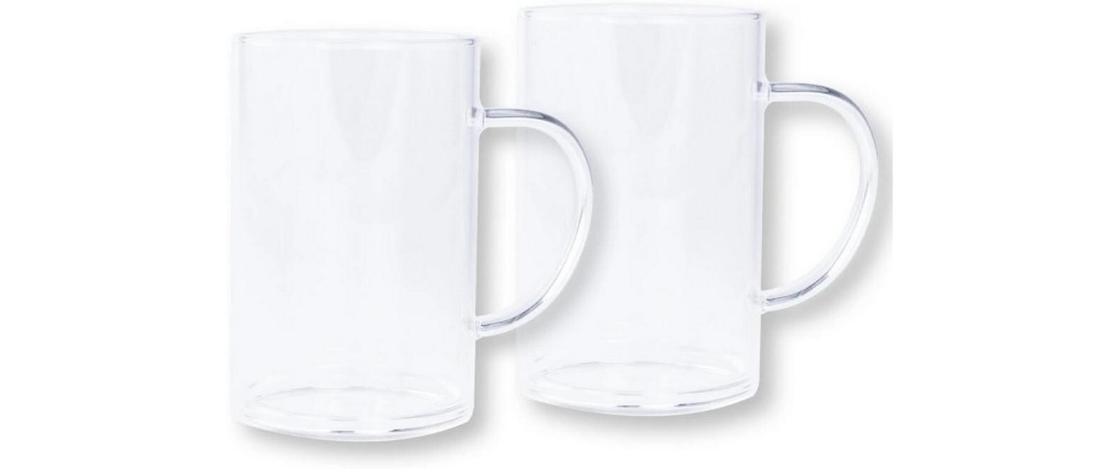 Kaffeetasse Cafetieres 200 ml, 2 Stück, TransparentKaffeetassen aus Glas