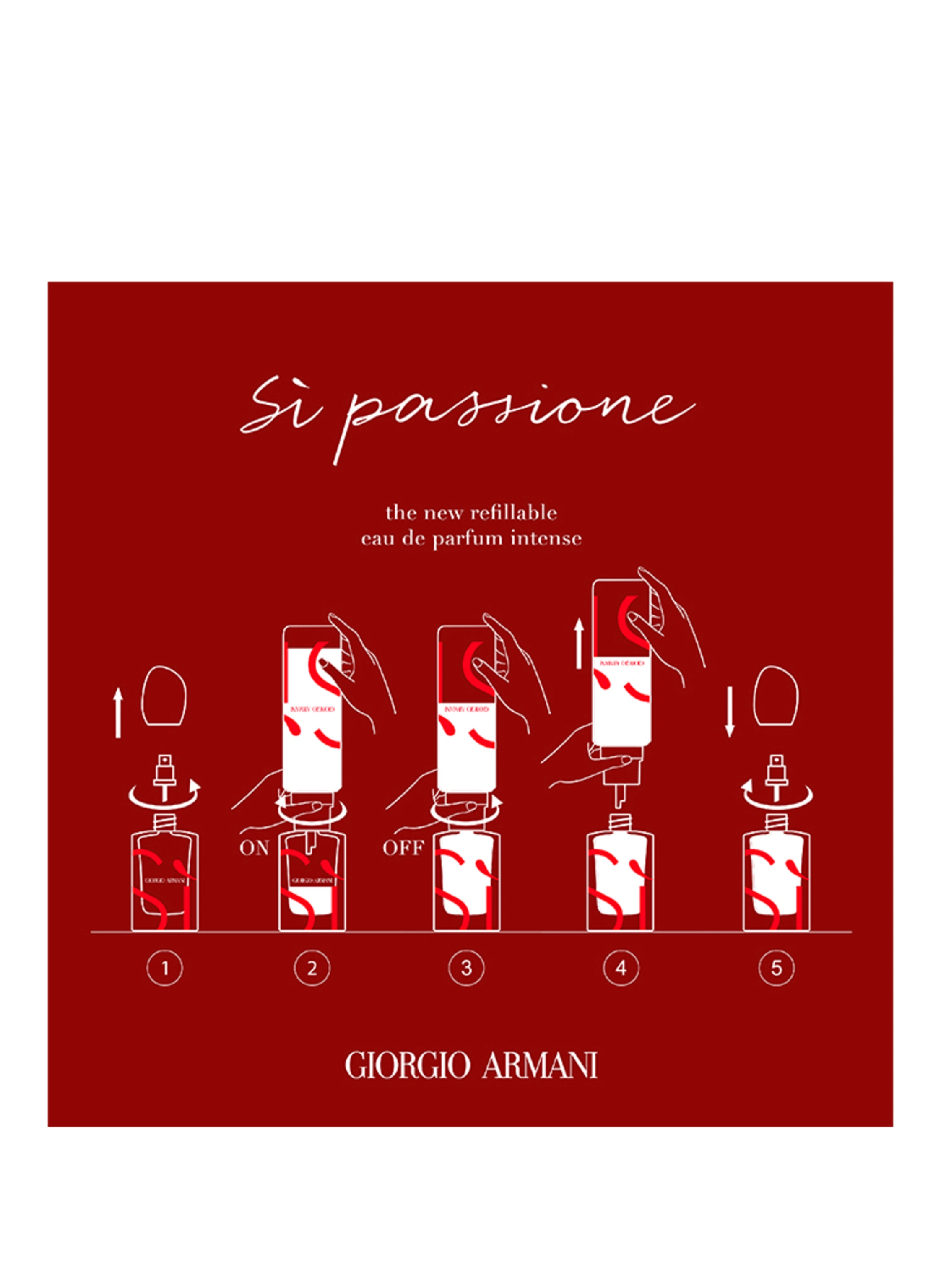 GIORGIO ARMANI BEAUTY SÌ PASSIONE INTENSE REFILLABLE