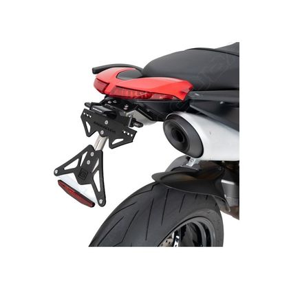 Support de plaque Barracuda Noir - Noir