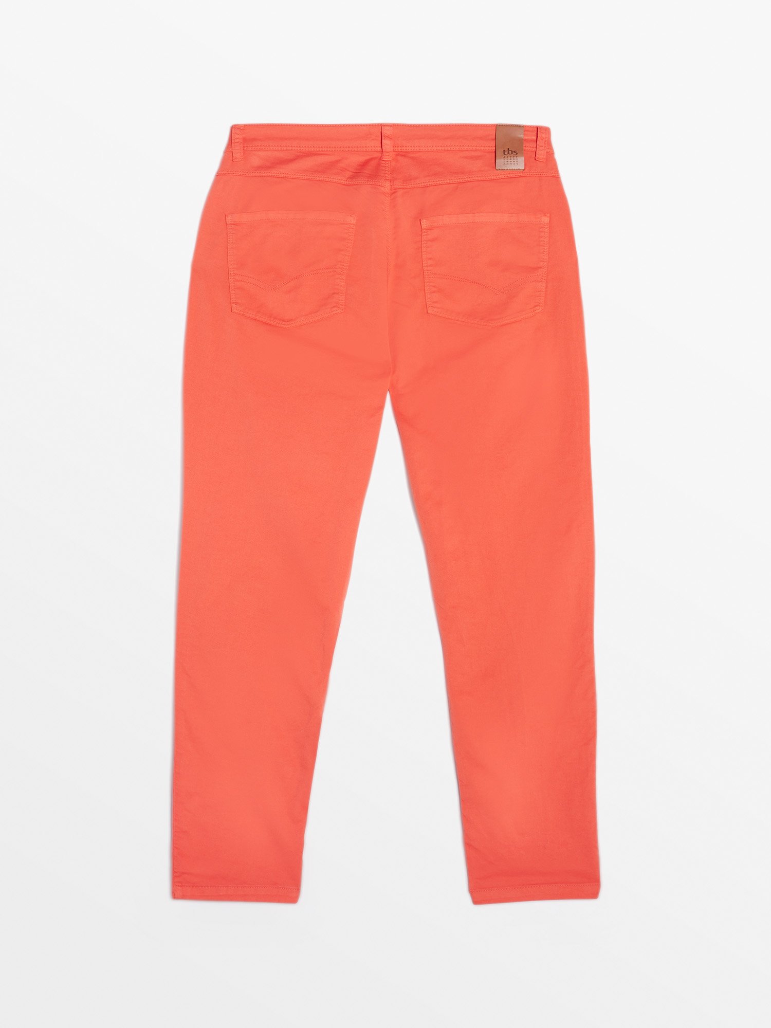 Pantalon Femme 7\/8 Coton Biologique Orange