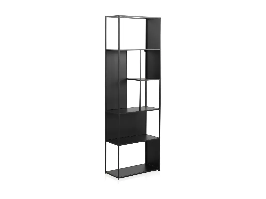 Etagère en métal noir