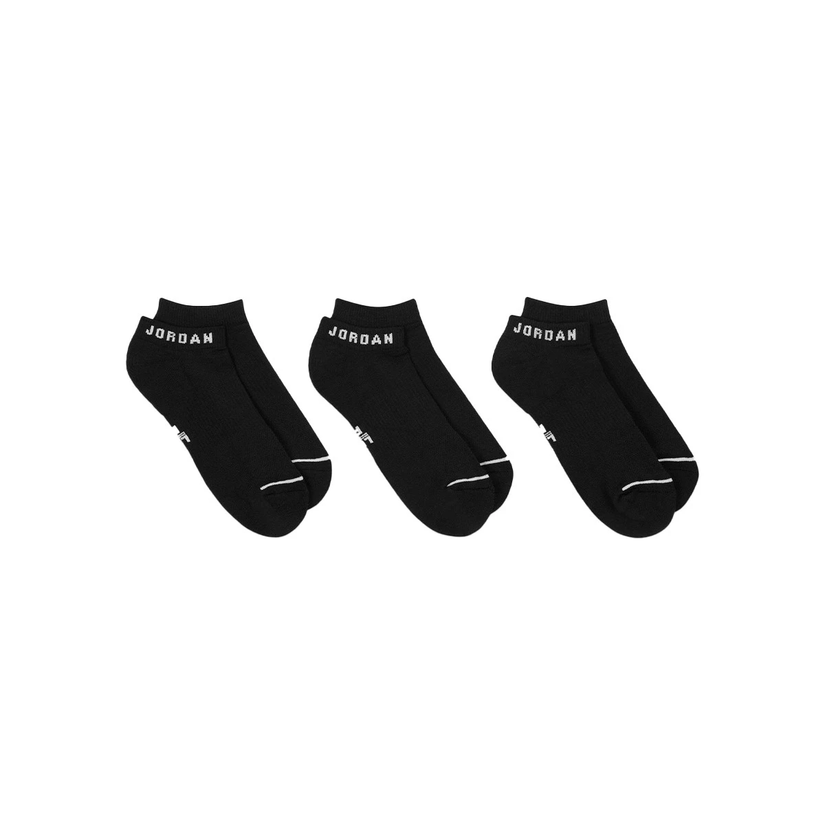 Meias Jordan Everyday Cushioned Poly No-show (3 Pares)