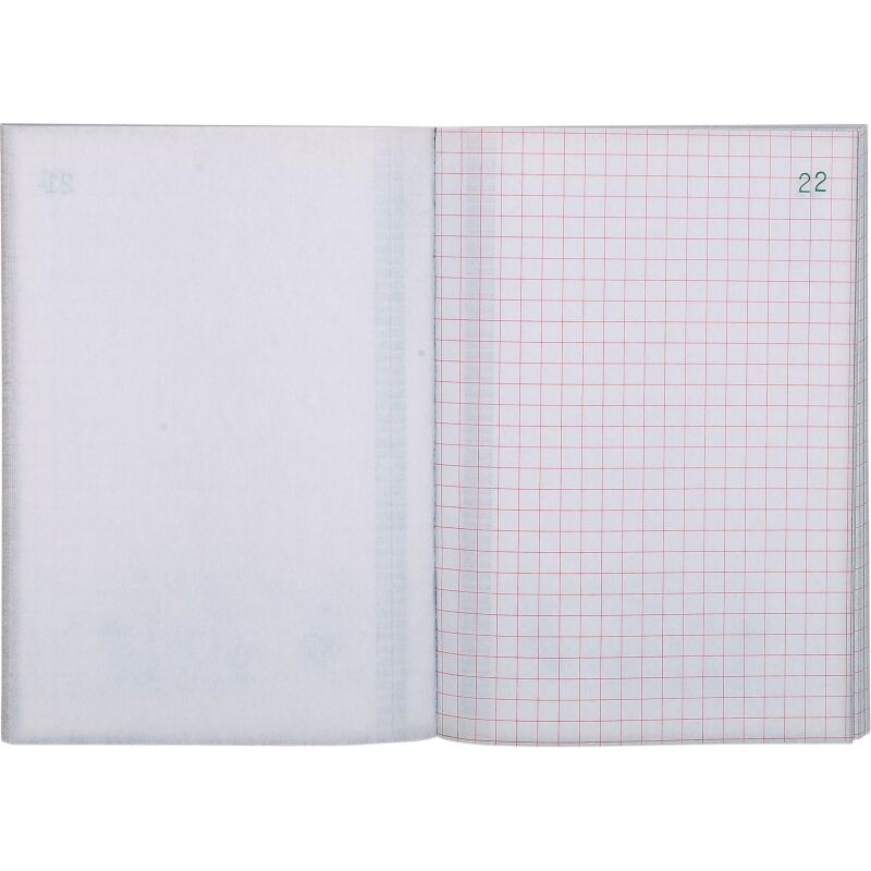 Manifold Exacompta 3240E - 50 pages 10,5 x 14,8 cm Duplicata 2 exemplaires