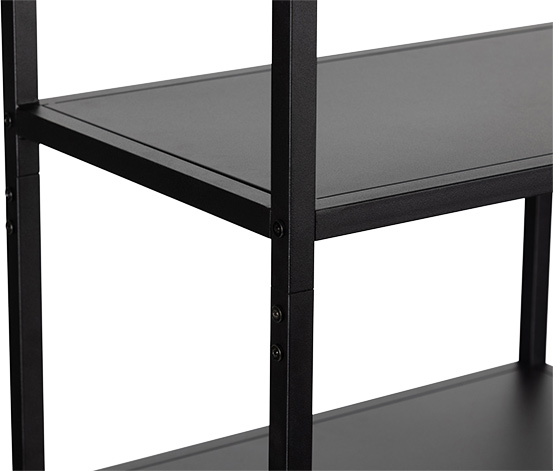 Woood Schrank »L Teun«, schwarz