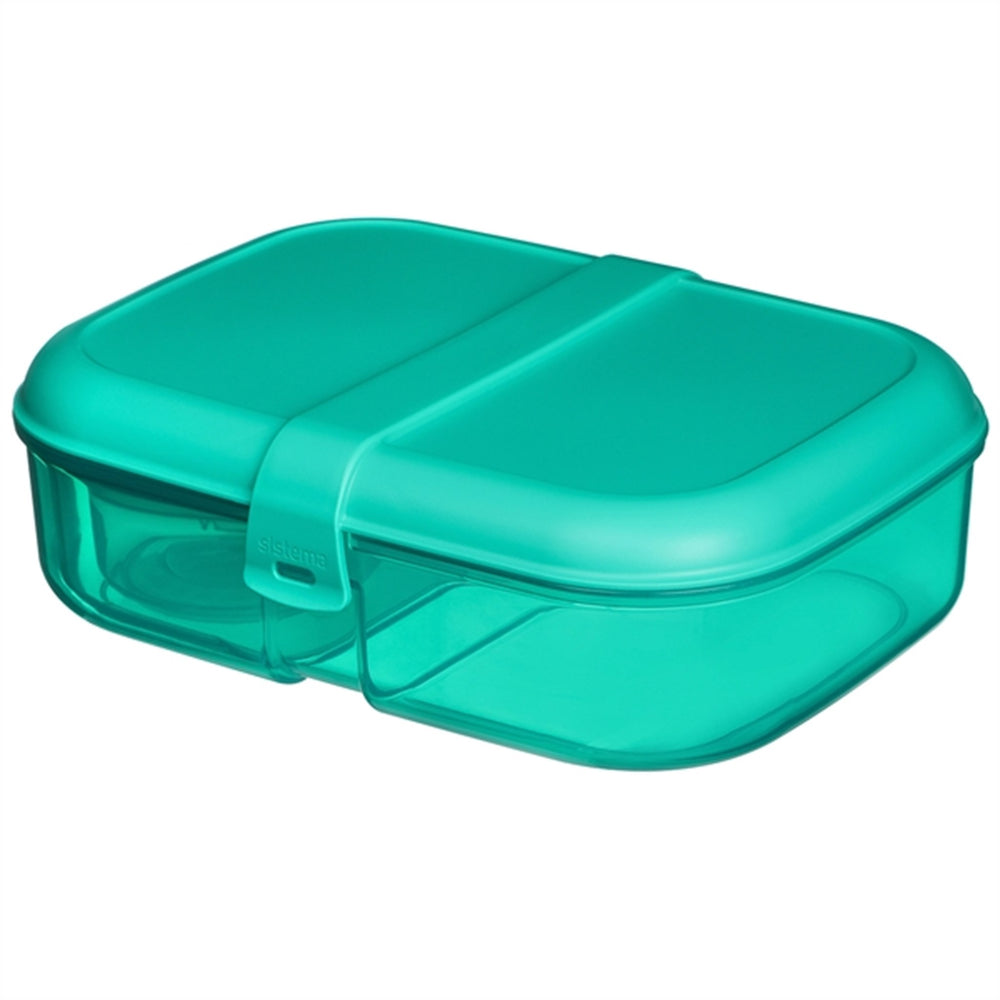 Køb Sistema Ribbon Madkasse 1,1 L Teal
