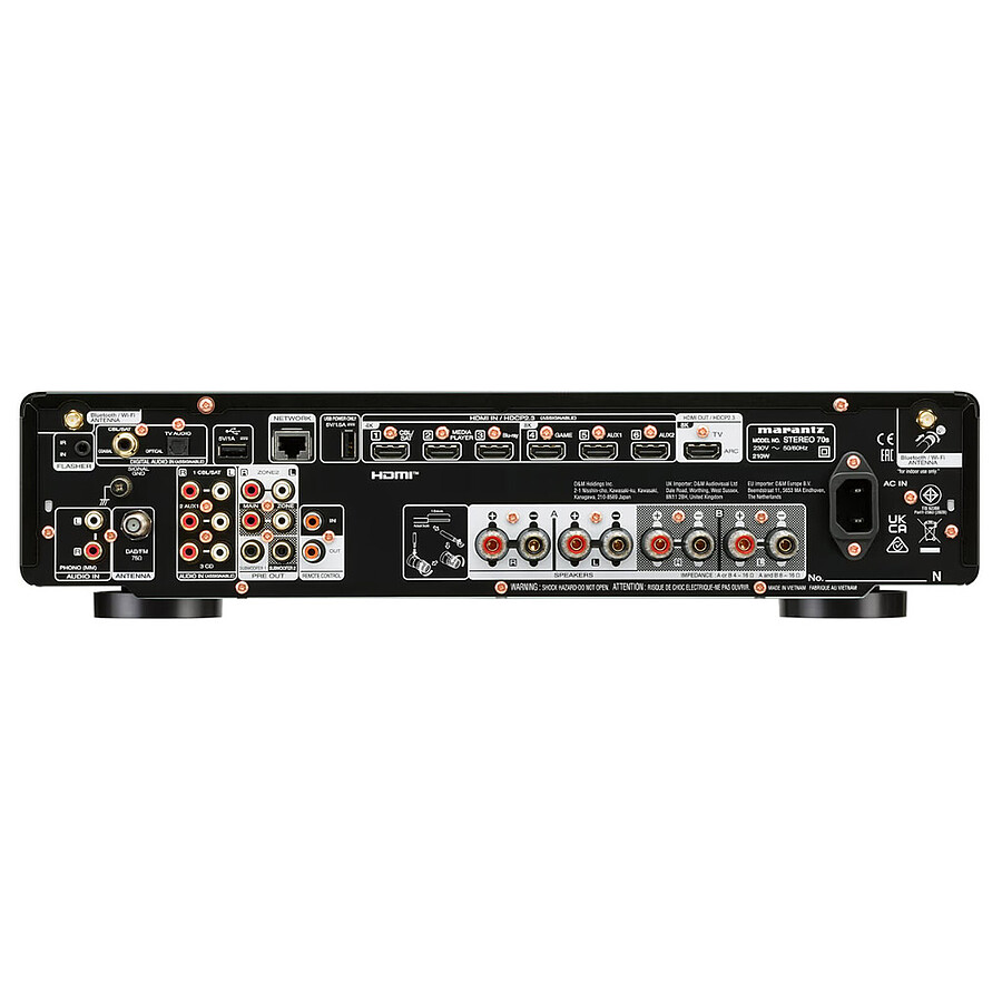 Marantz STEREO 70s Noir + Triangle Comète Ez Châtaignier