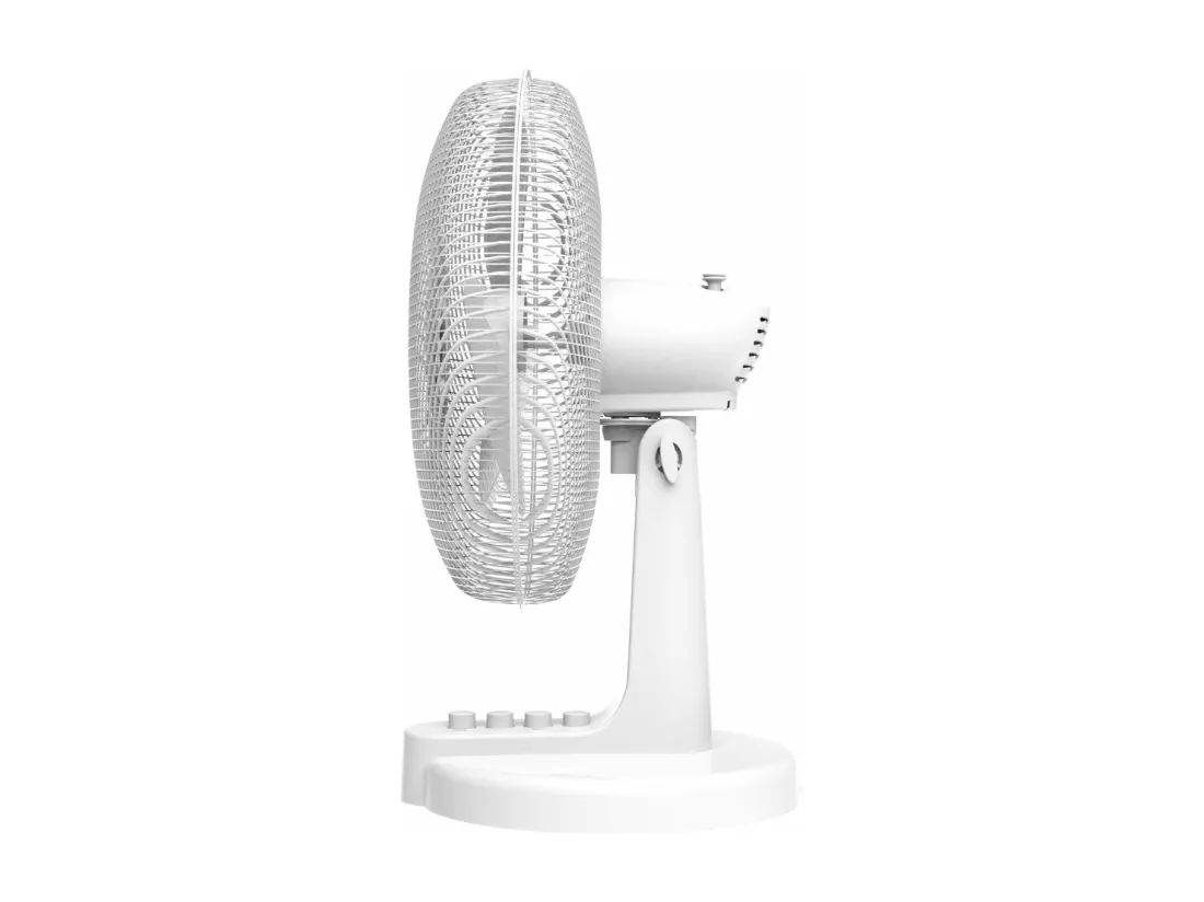 Ventilateur de table - Blanc - 40cm 45W - Dio