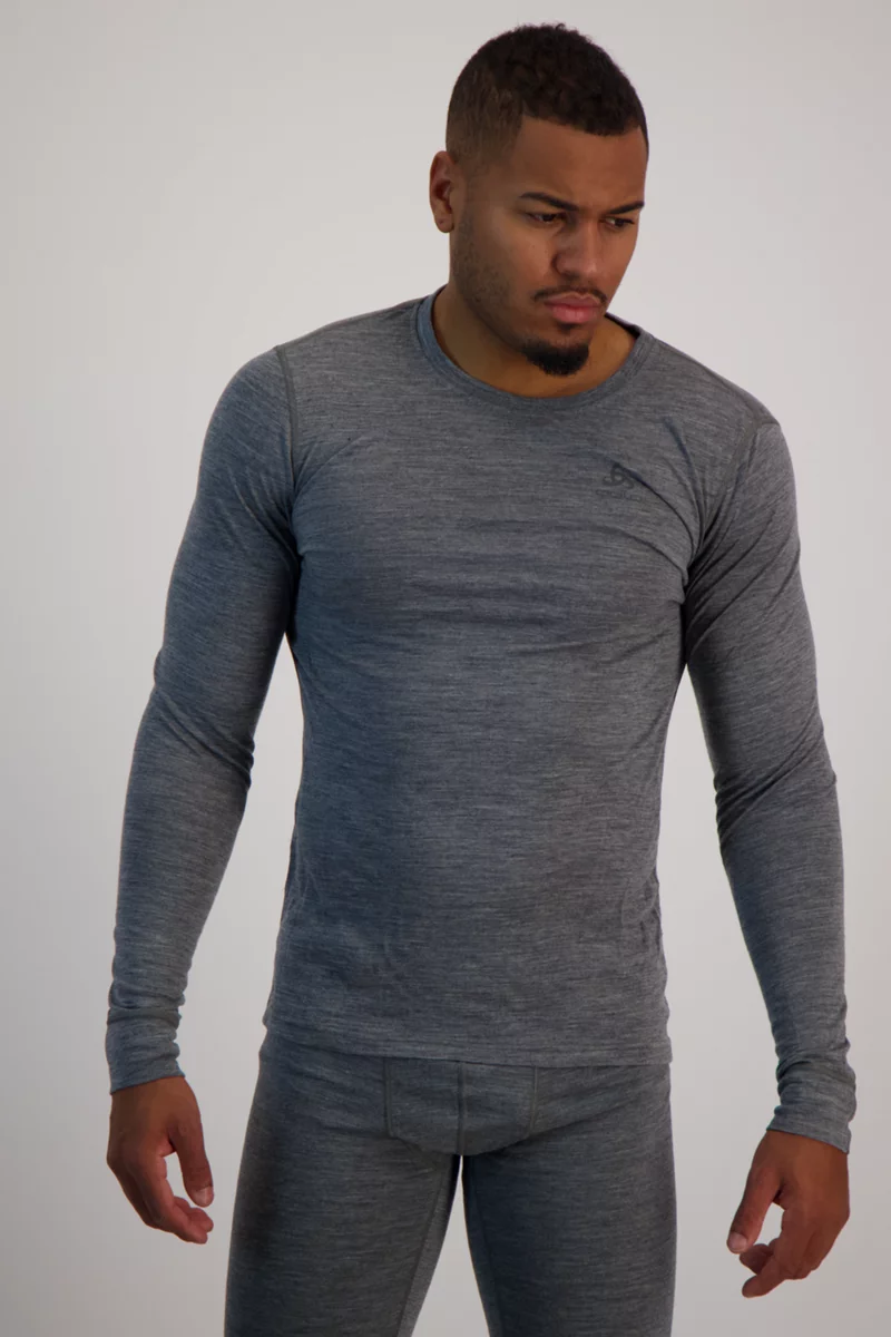 Odlo Natural Merino 200 Warm Herren Thermo Longsleeve