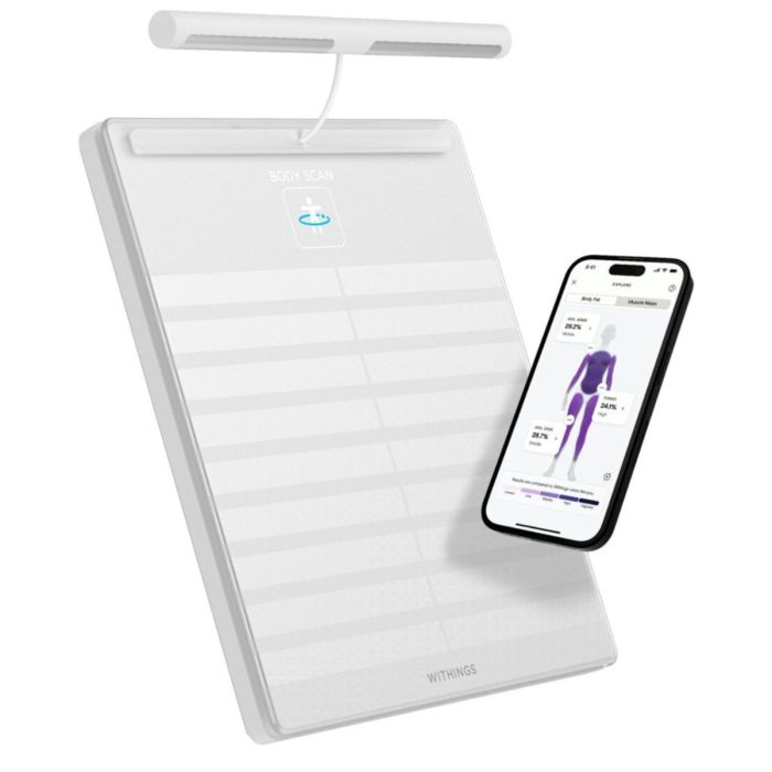 Withings Unisex Personvægte Body Scan Hvid
