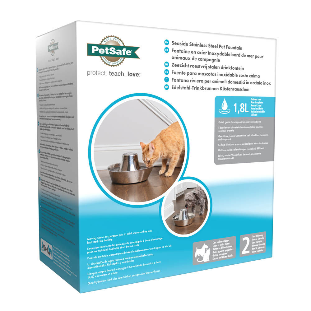 Petsafe Streamside - Drinkfontein - Wit - 14x26x26 cm