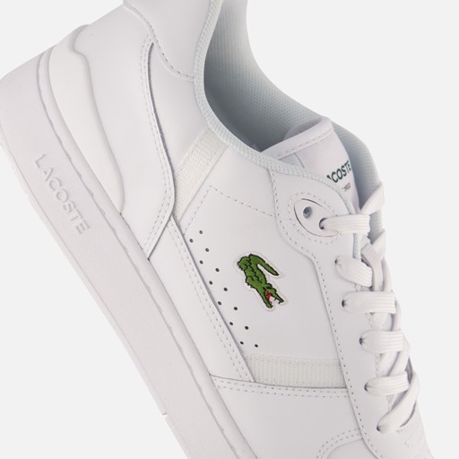 Lacoste T-Clip Sneakers wit Pu