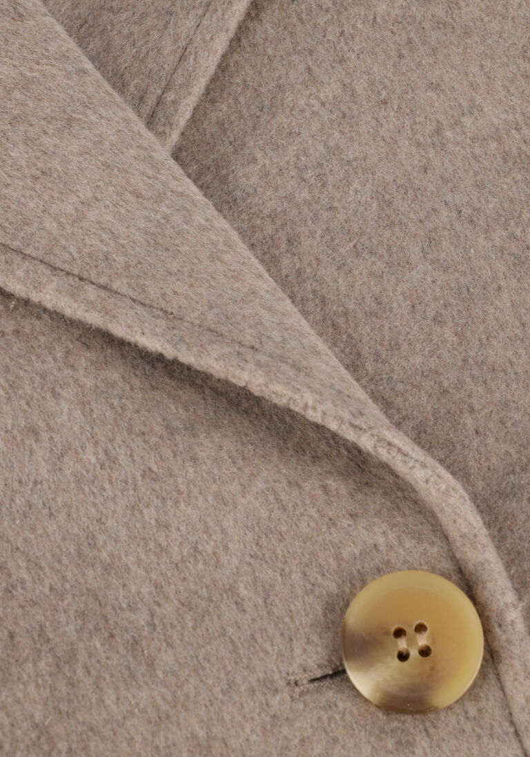 Y.A.S. taupe y.a.s. mantel yasalima handmade wool mix