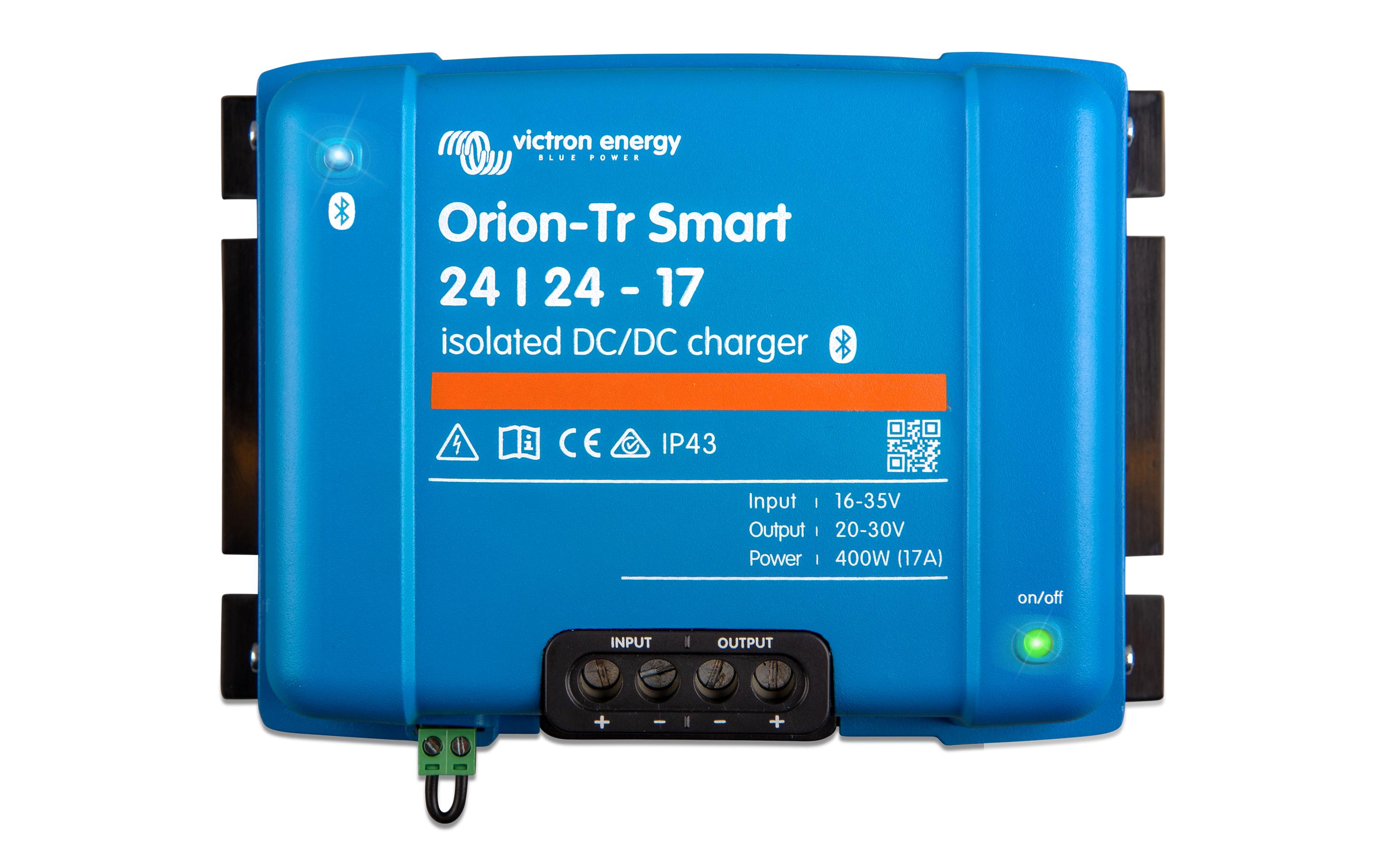 Laderegler Orion-Tr Smart 24-24 V 17A, 400 W<br>Ladewandler mit 3 Ladestufen, nicht isoliert