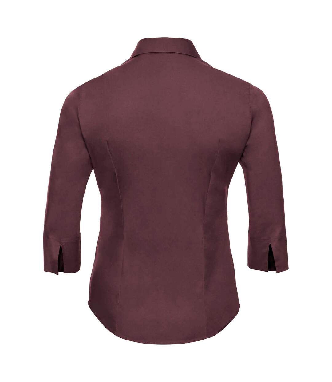 Russell Collection - Chemisier à manches 3/4 - Femme (Bordeaux) - UTBC1030