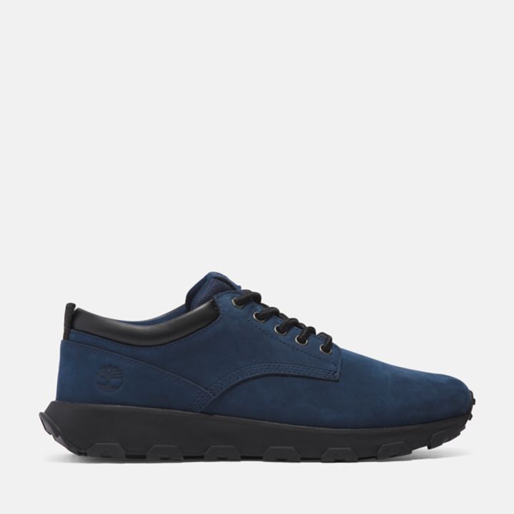 Tênis GreenStride Winsor Park para homens na cor azul marinho.