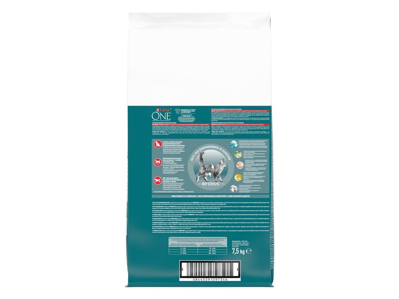 Purina ONE Trockenfutter Sterilcat Huhn & Weizen 7.5 kg Alleinfuttermittel für ausgewachsene Katzen