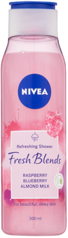 Nivea Fresh Blends Raspberry Blueberry Almond Milk 300ml