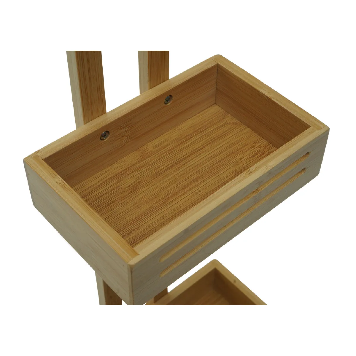 MENDLER Tablette de douche bambou