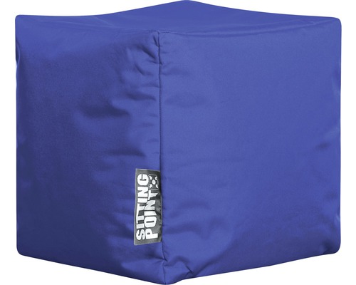 Kruk Sitting Point Cube Scuba ca. 60 liter donkerblauw 40x40x40 cm