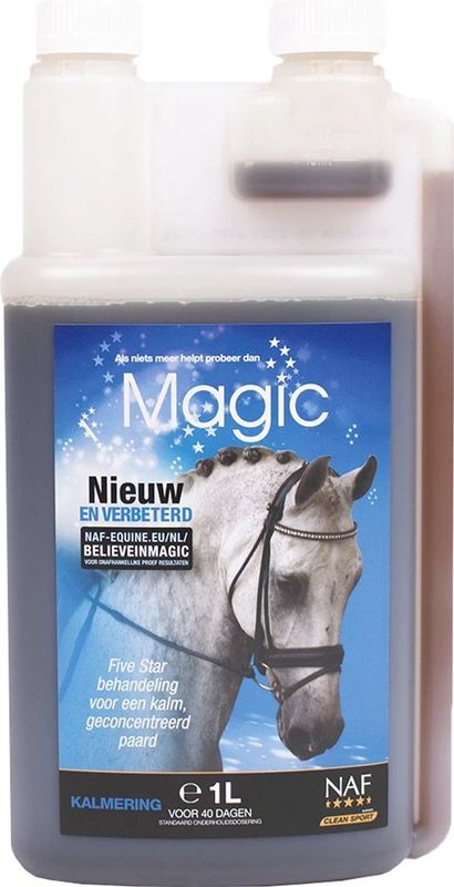 Five Star Magic - Natuurlijk Rustgevend Middel - Paarden - Magnesium - Kruiden