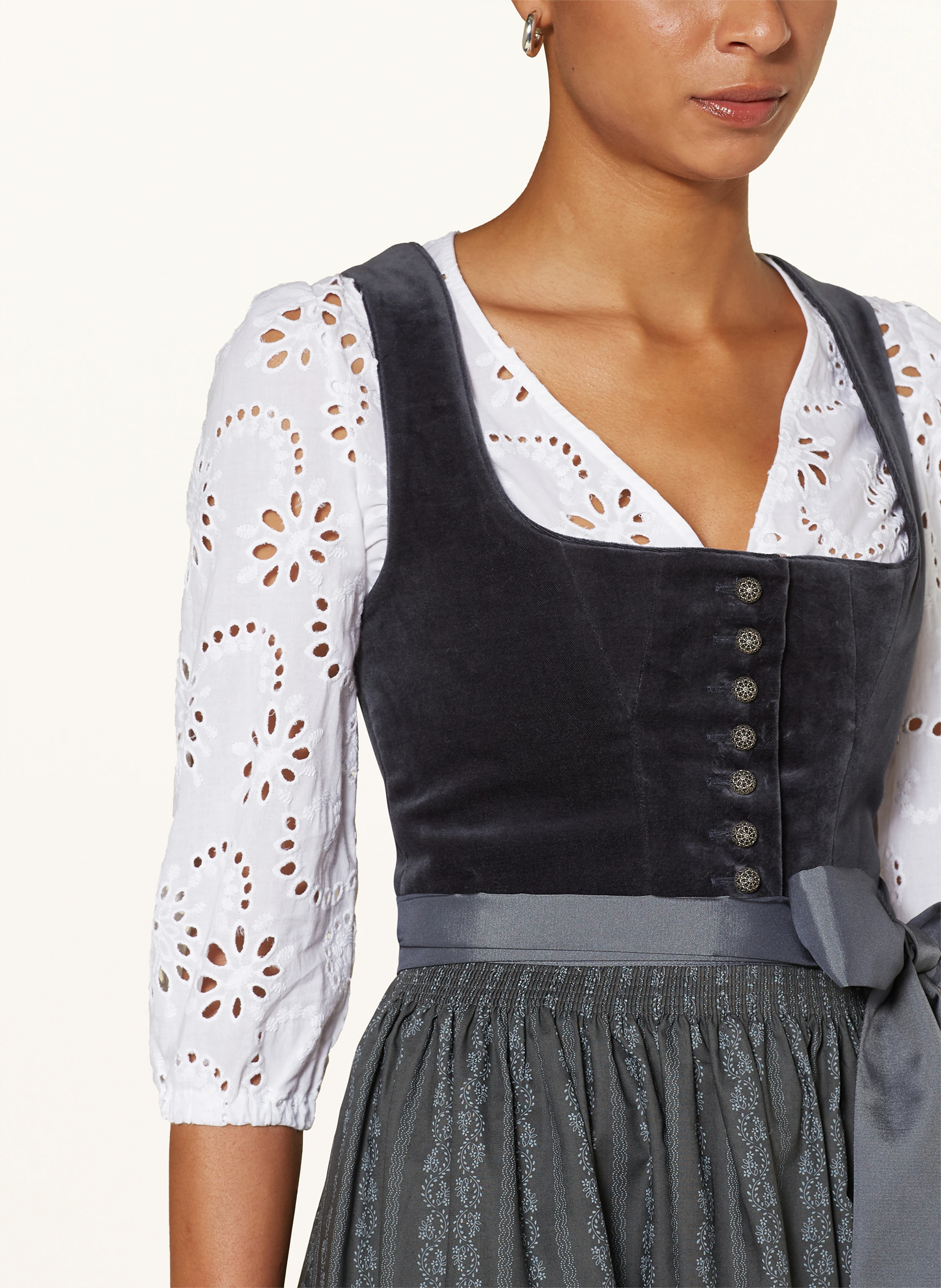 Hammerschmid Dirndlbluse ANKE mit 3/4-Arm