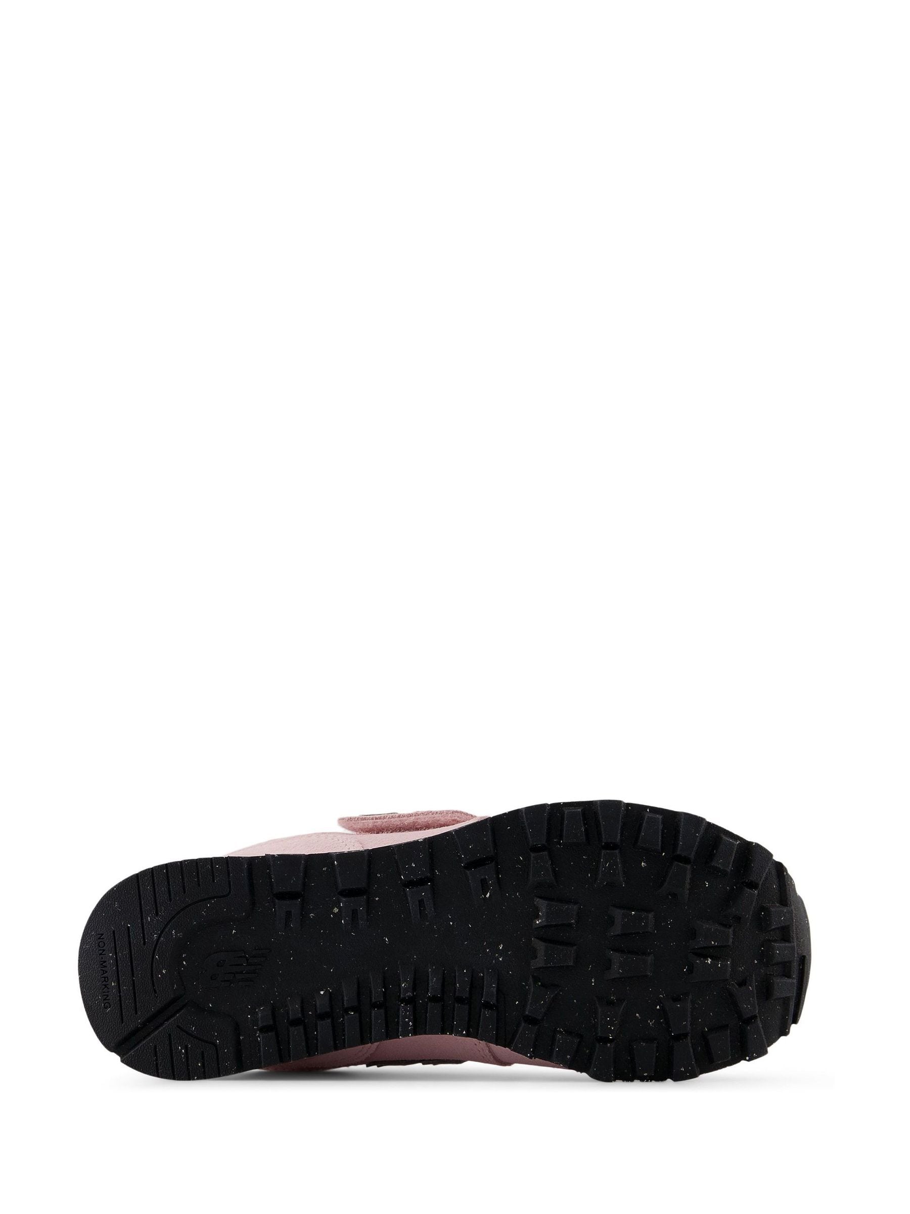 Roze - New Balance 574 meisjessneakers