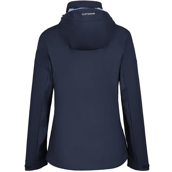 Softshell randonnée ICEPEAK BATHGATE SOFTSHELL JACKET W BLEU