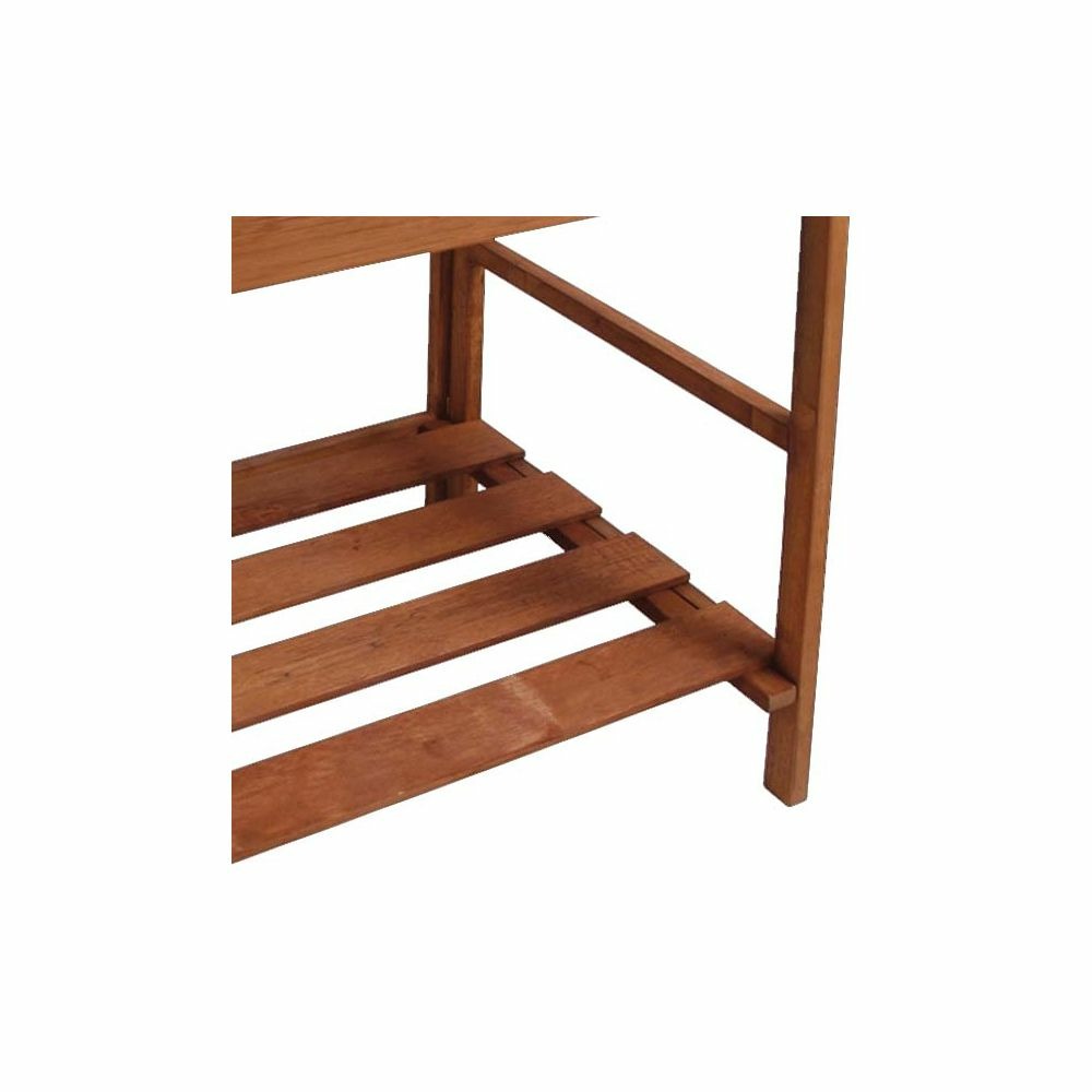 Table à rempoter en bois dur