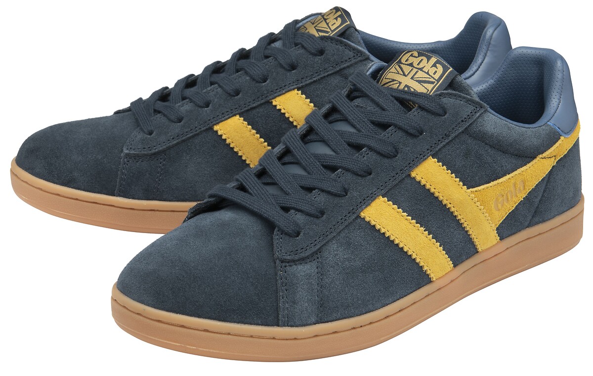 GOLA<br>Tênis de couro Equipe II Camurça