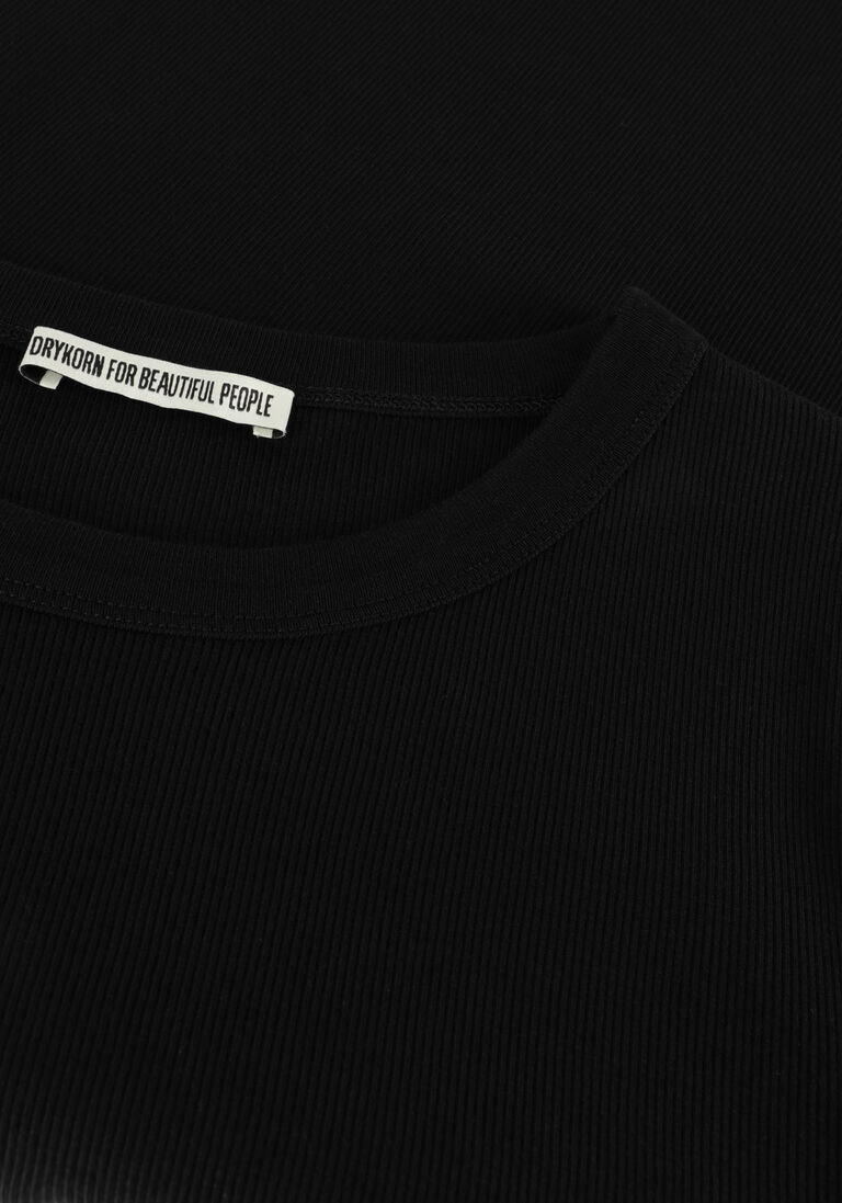 DRYKORN zwarte drykorn t-shirt koale