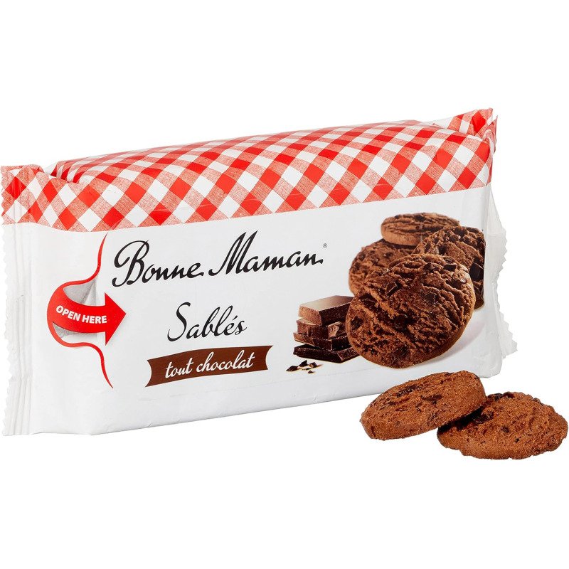 Sablés tout chocolat Bonne Maman - Paquet de 150 g