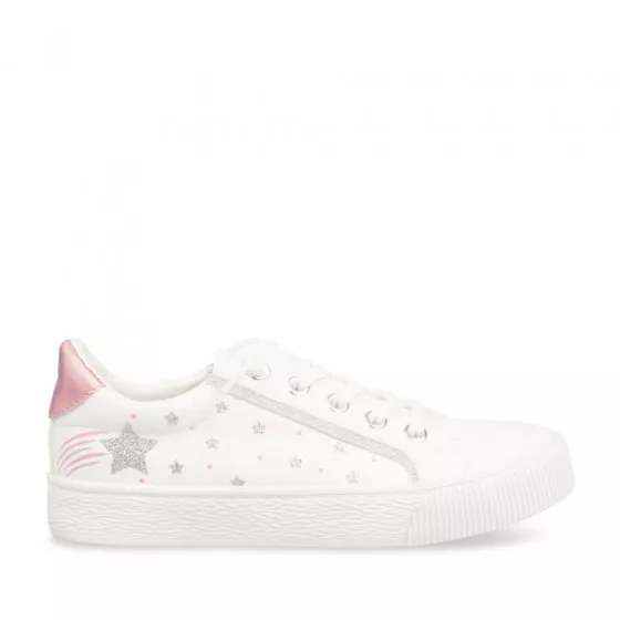 Baskets BLANC LOVELY SKULL